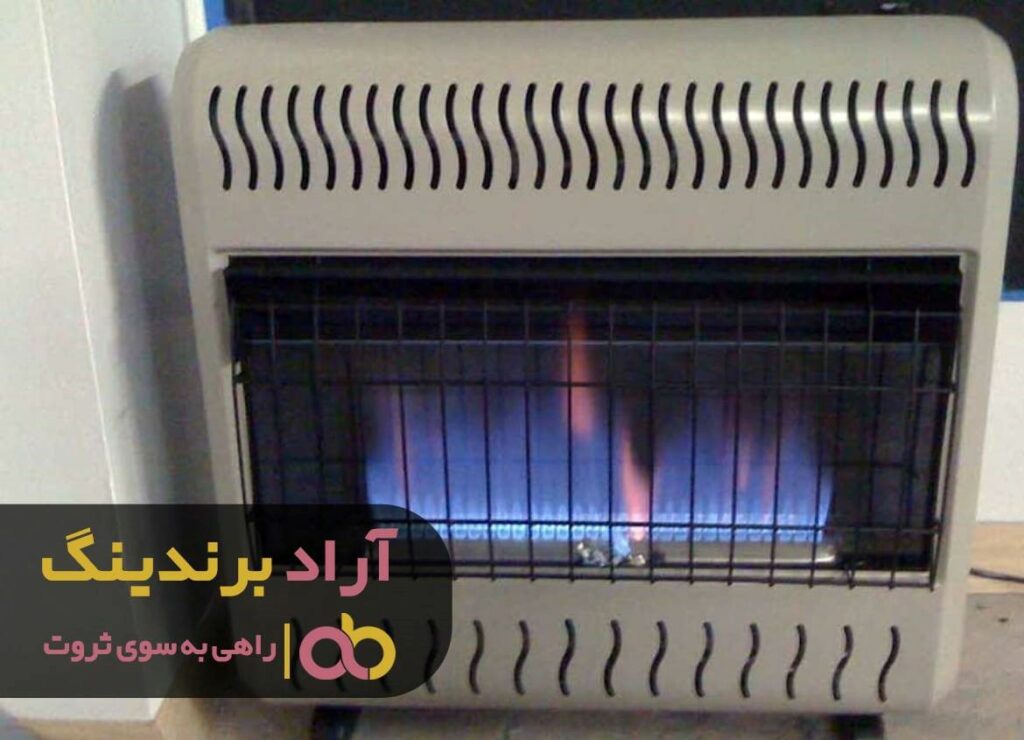 بخاری گازی فن دار