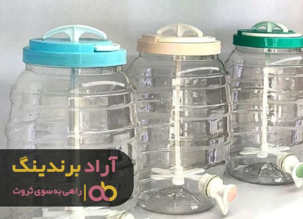 کلمن پلاستیکی شفاف