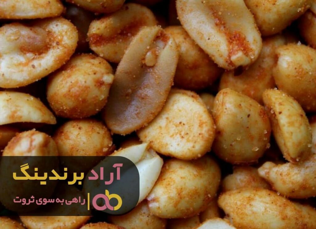 بادام زمینی برشته