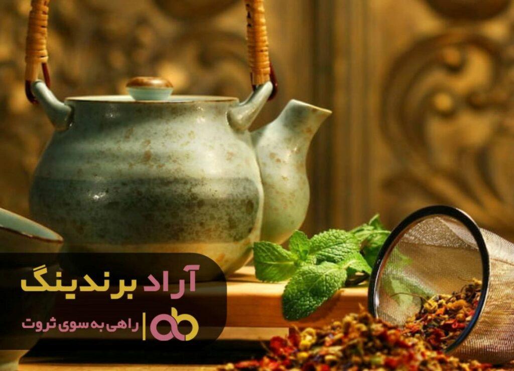 چای سیاه میوه ای