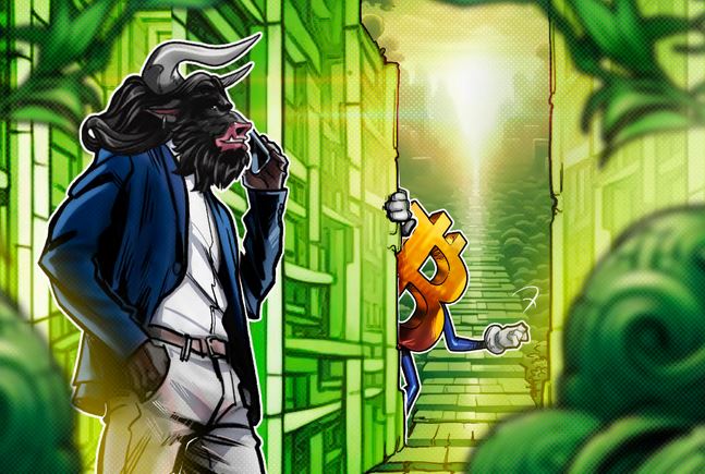 پرچم گاوی بیتکوین
