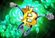 کندل بالای بیت کوین