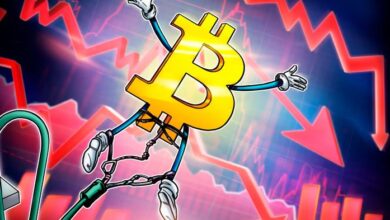 کاهش قیمت بیت کوین